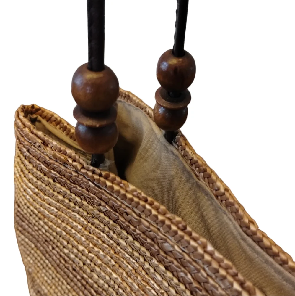 Vintage Y2k Straw Bag